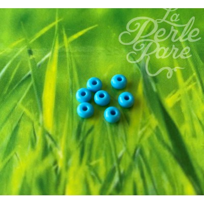 Perles Indiennes - Bleu (4g)